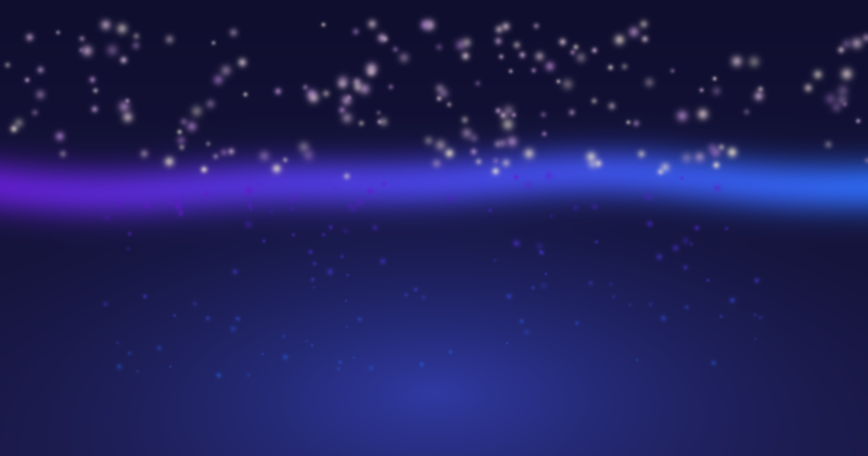Abstract XYNE diagram: molecules crossing the sublingual mucosa into the bloodstream, shown as cream and purple particles diffusing through a glowing purple-to-blue boundary into a blue capillary glow.
