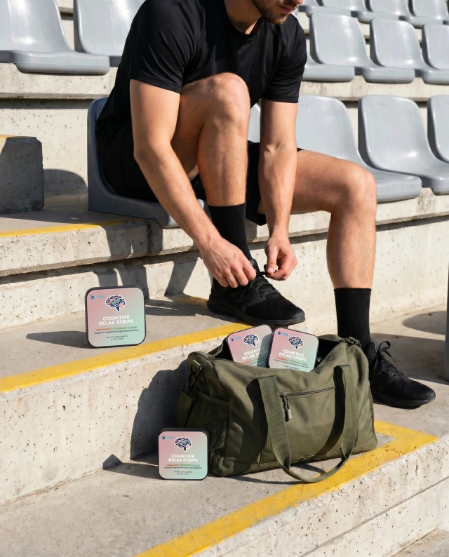 GABA + L-Theanine for the mental warm-up. Pre-workout calm without pre-workout buzz.